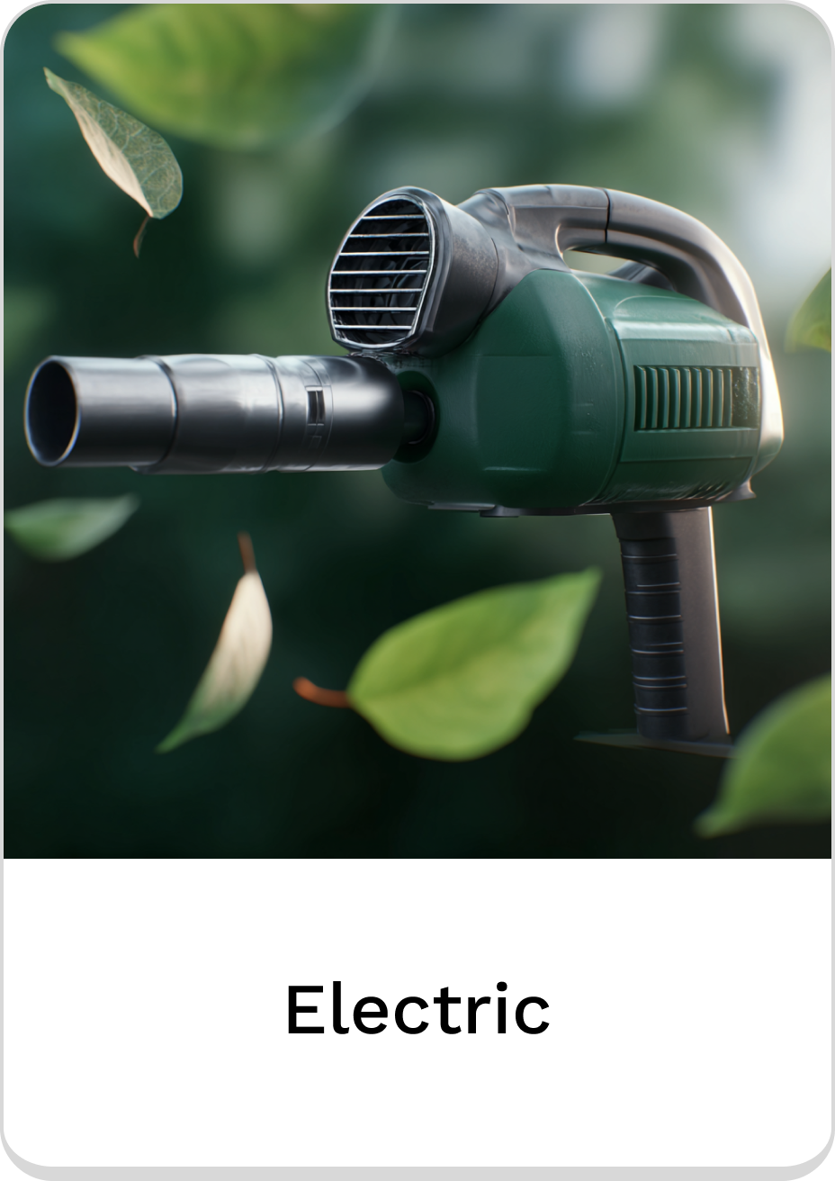Powerful electric leaf blower for efficient outdoor cleanup and maintenance.