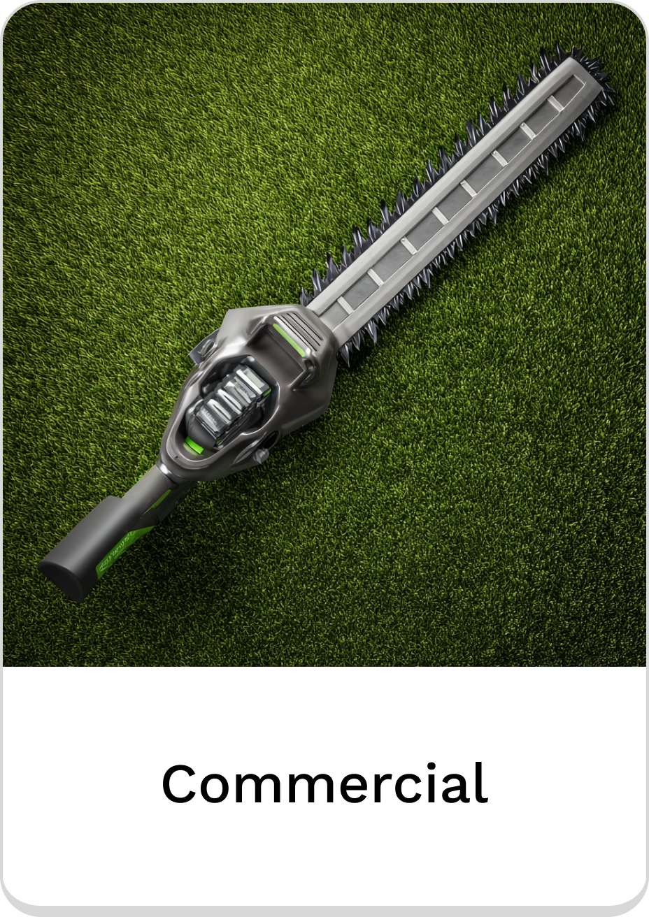 Commercial hedge trimmer designed for efficient and precise landscaping tasks.