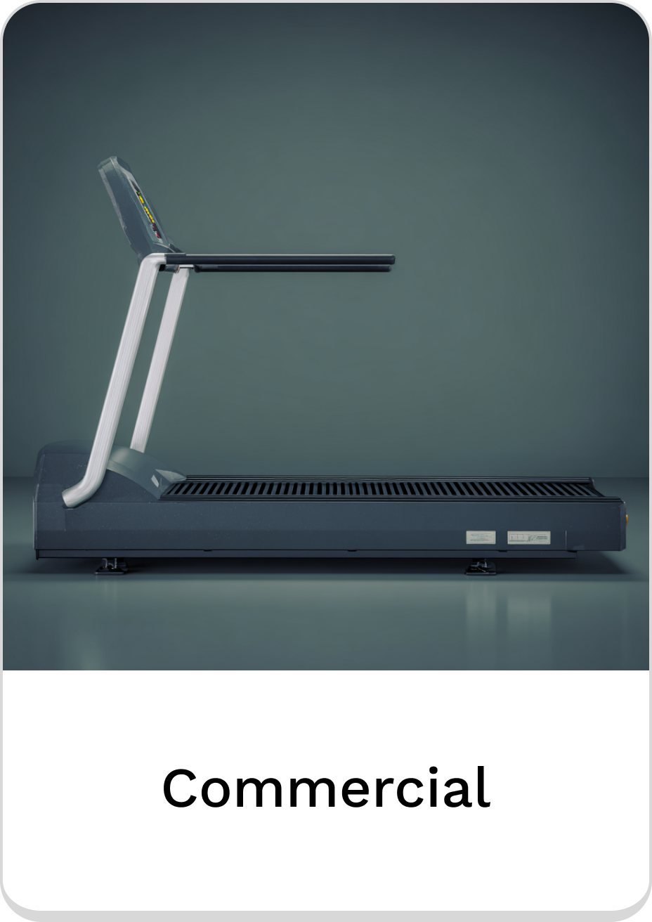 Commercial treadmill designed for optimal performance and durability in fitness centers.