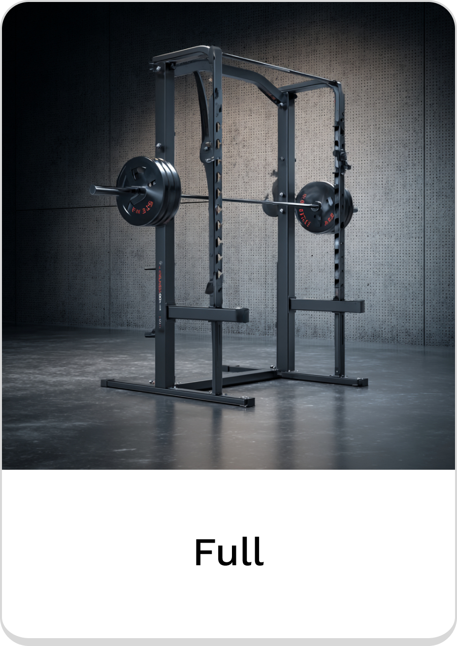 Full squat rack for effective strength training and optimal performance.