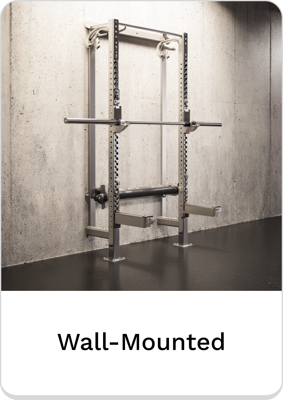 Durable wall-mounted gym equipment for efficient workouts and space-saving solutions.