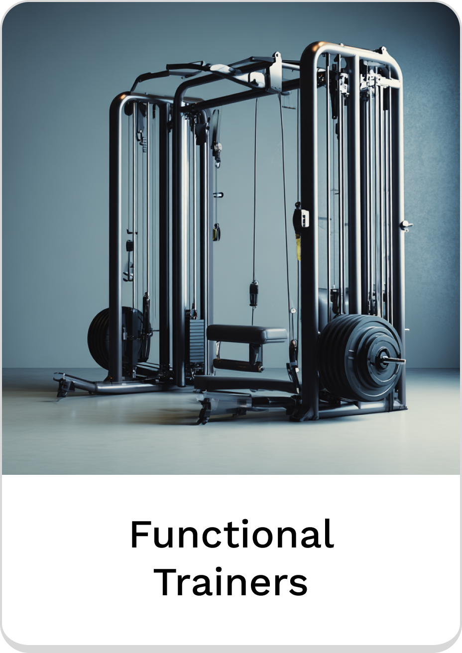 Versatile functional trainers for effective strength and conditioning workouts.