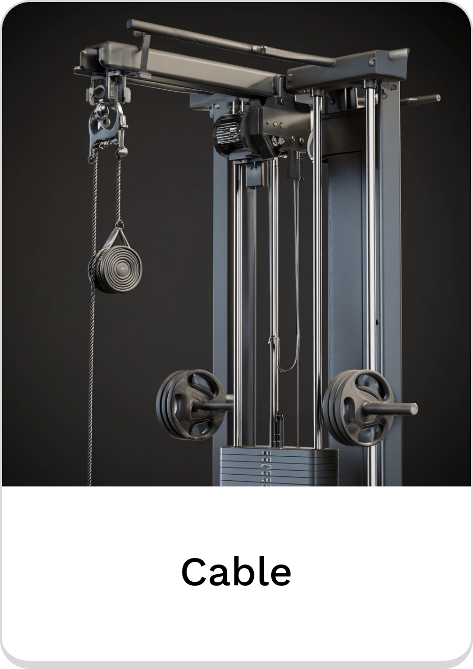 High-quality cable machine for versatile strength training and home workouts.