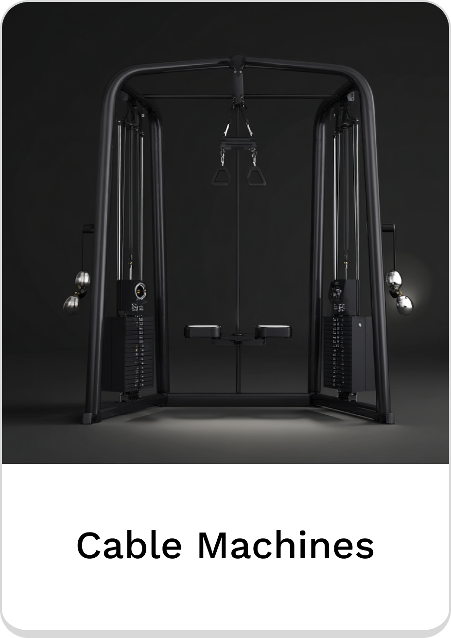 High-quality cable machine for versatile strength training workouts.