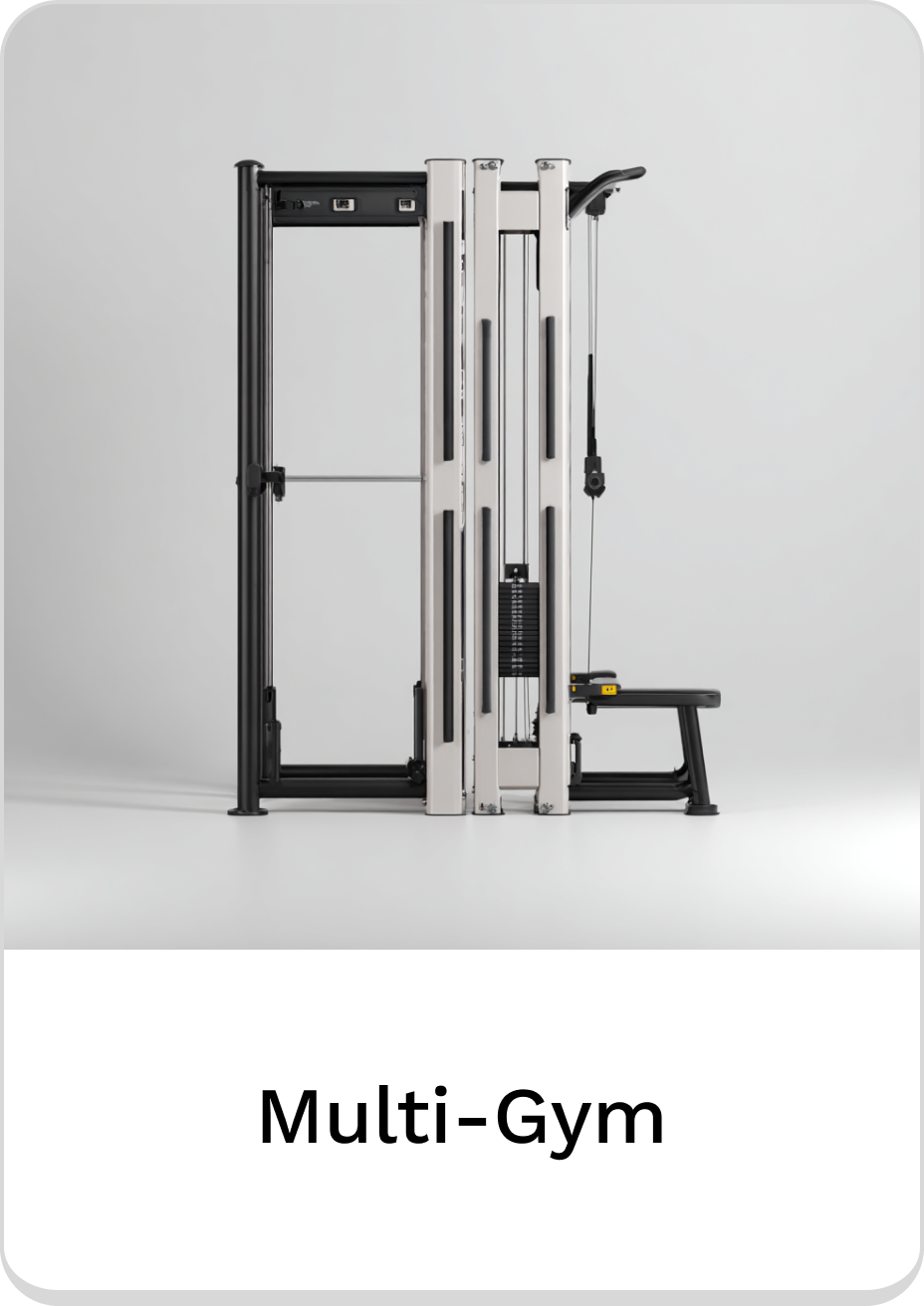 Versatile multi-gym equipment for comprehensive home workout solutions.