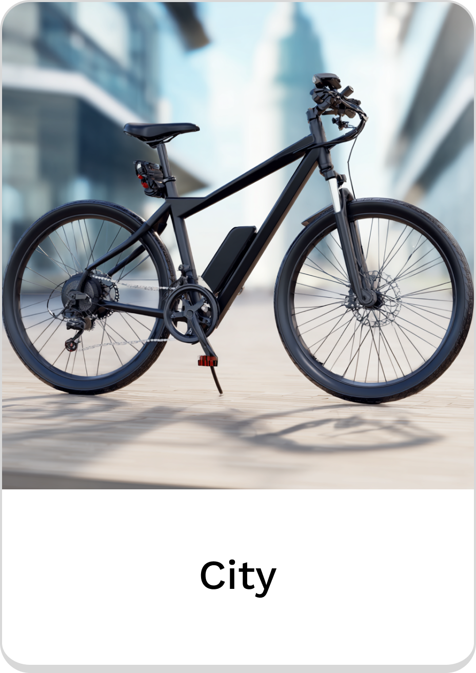 Stylish black city bike ideal for urban commuting and leisure riding.
