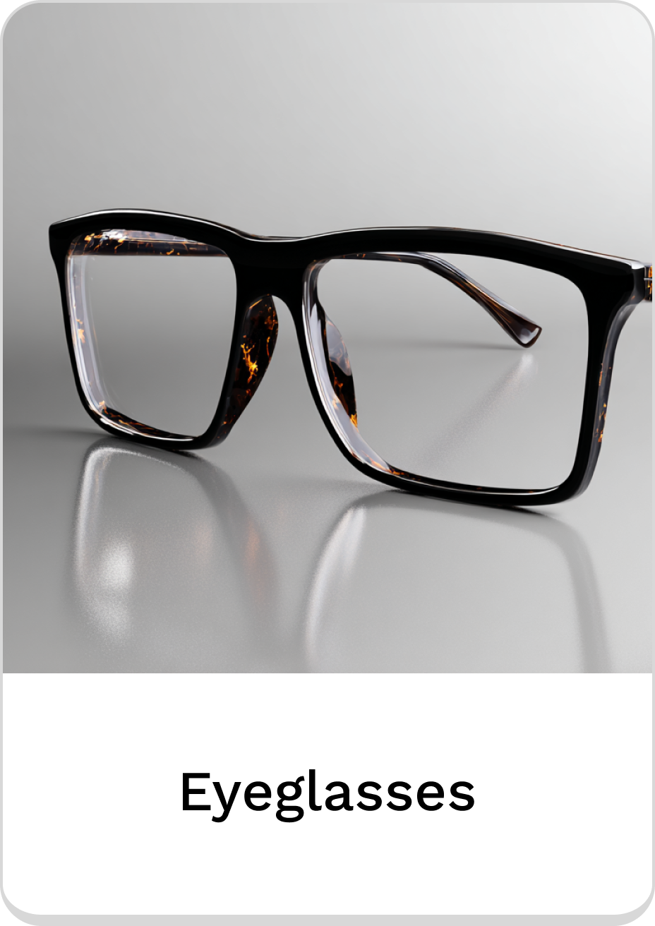 Stylish black and tortoise shell eyeglasses for modern eyewear fashion.