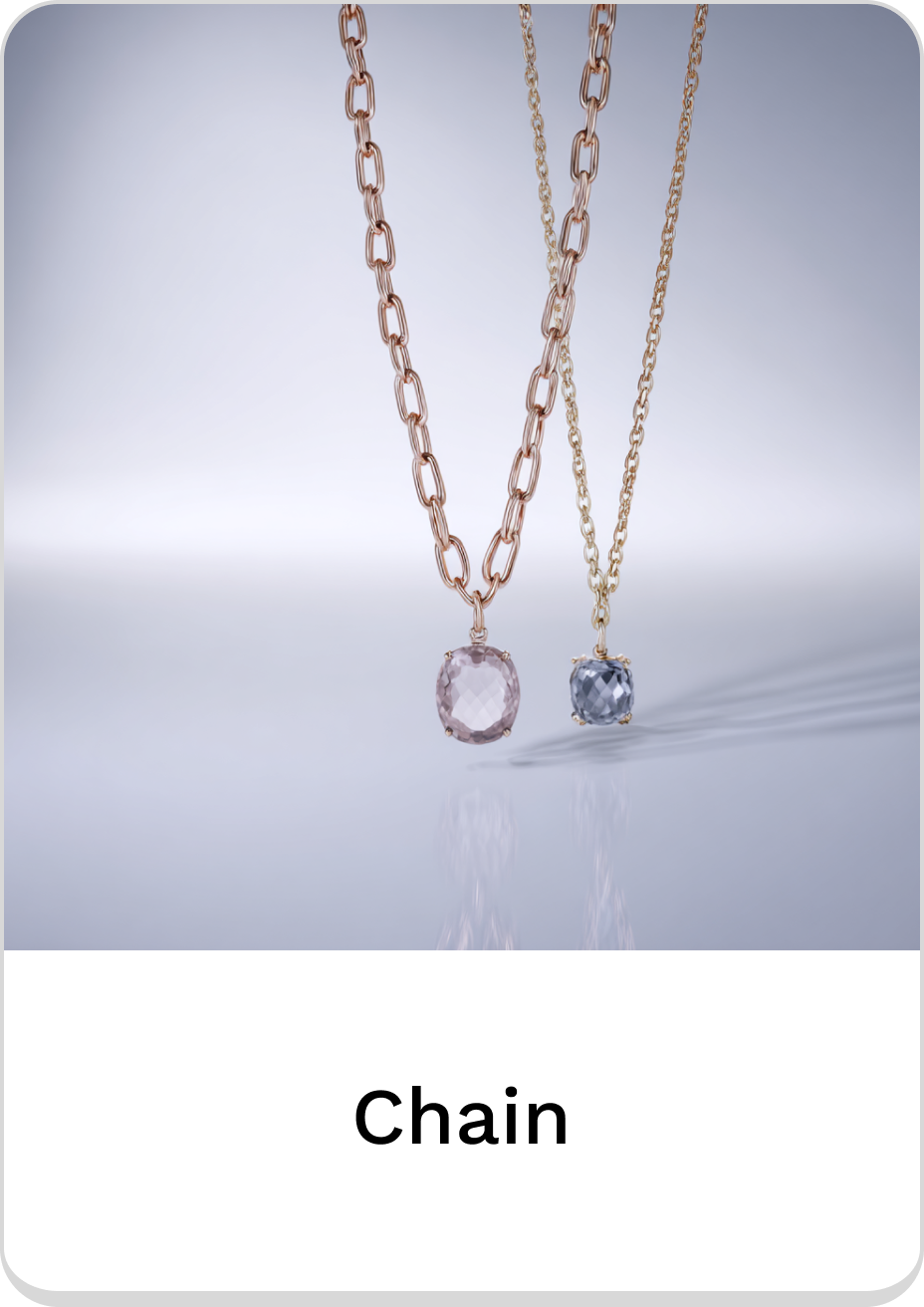 Elegant chain necklaces featuring stunning gemstone pendants, perfect for jewelry lovers.