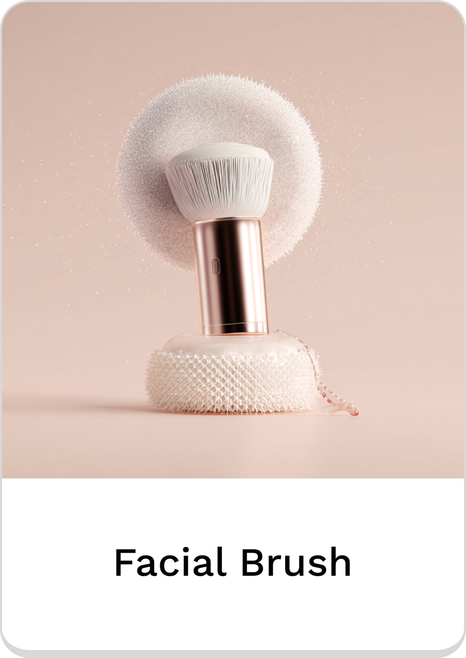 Premium facial brush for deep cleansing and skincare routine enhancement.