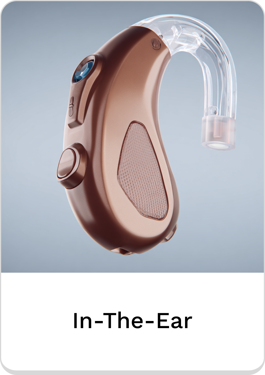 High-quality in-the-ear hearing aid for clear sound and comfort.