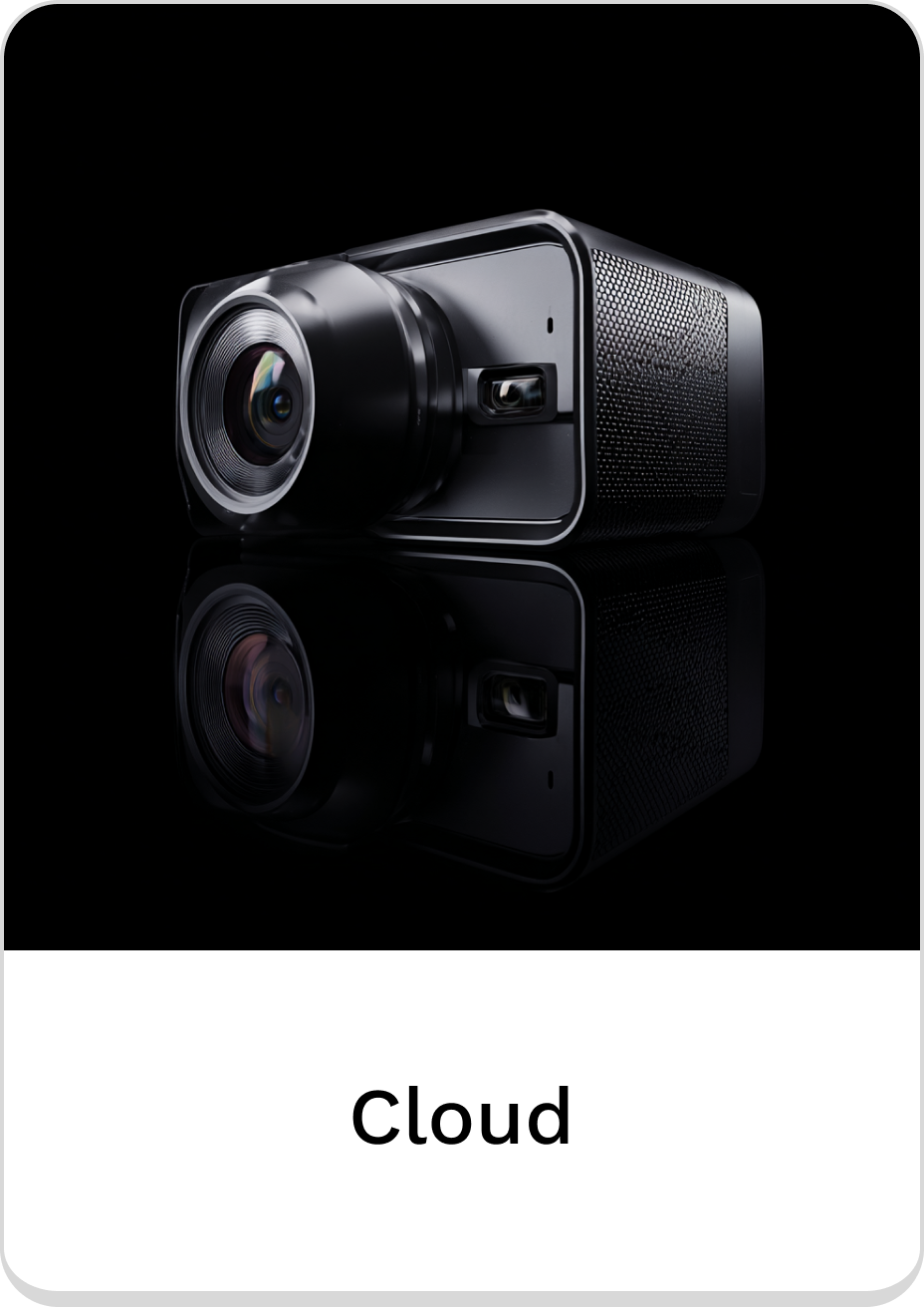 High-quality camera designed for cloud-based storage and streaming solutions.