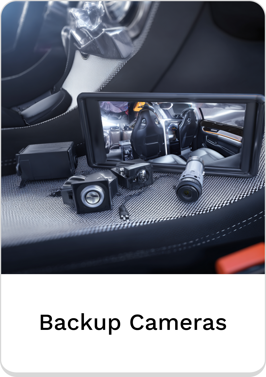 High-quality backup cameras showcasing innovative design and features for safer driving.