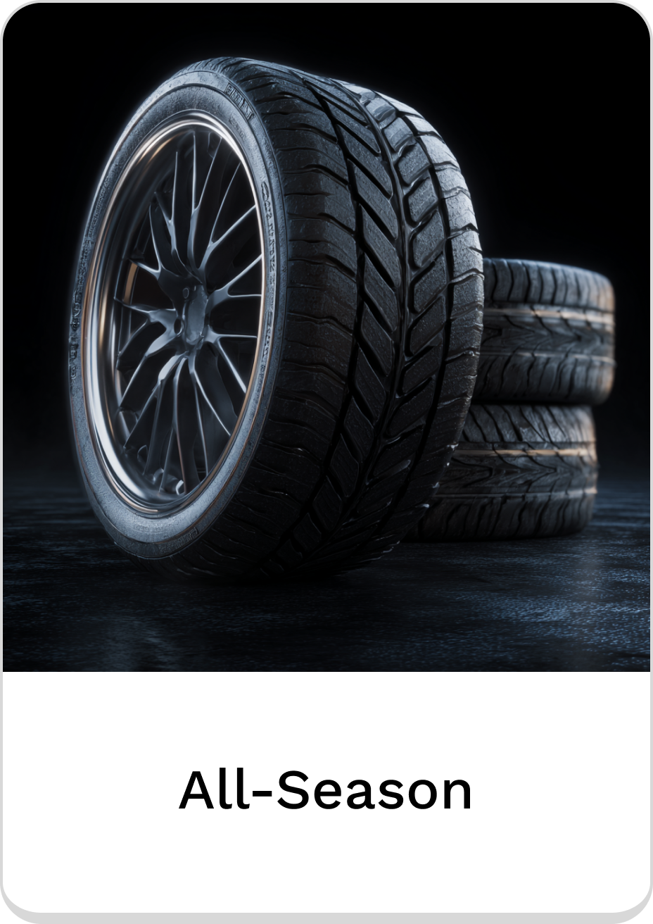 High-performance all-season tires with exceptional grip and durability.