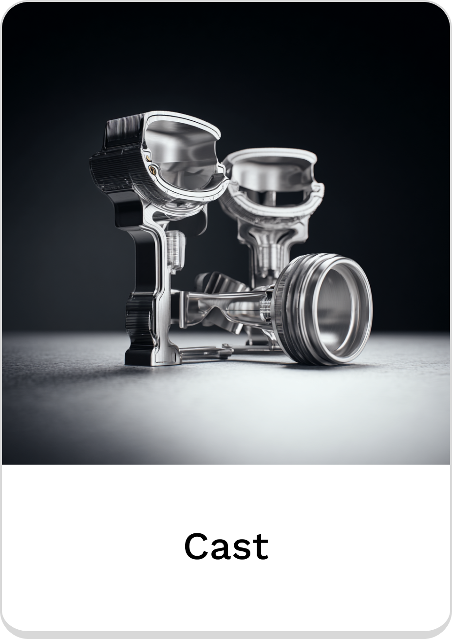 High-quality cast components for durable automotive engineering.