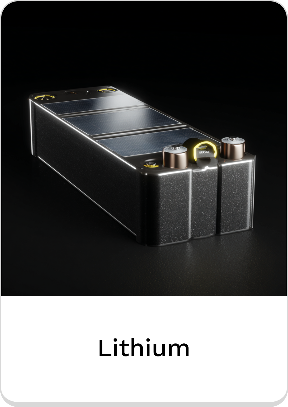 High-performance lithium battery for reliable energy storage solutions.