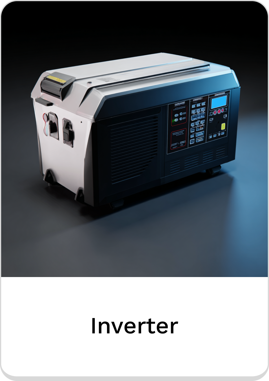 High-efficiency inverter for reliable power supply in various applications.