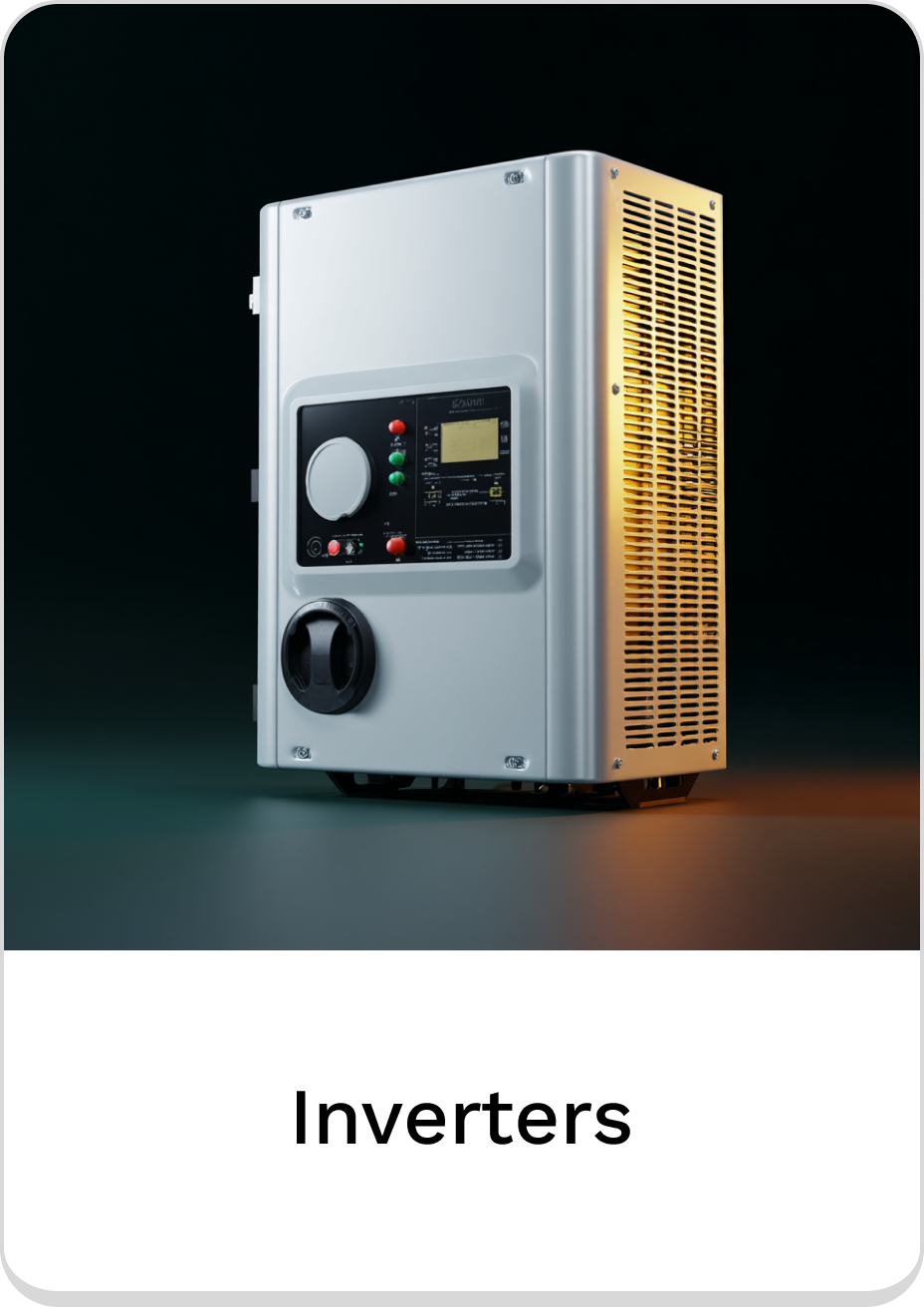 High-efficiency inverter for reliable energy conversion and power supply needs.