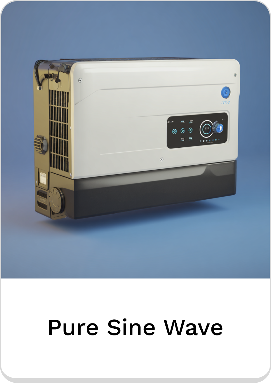 Pure sine wave inverter for efficient and reliable power solutions.