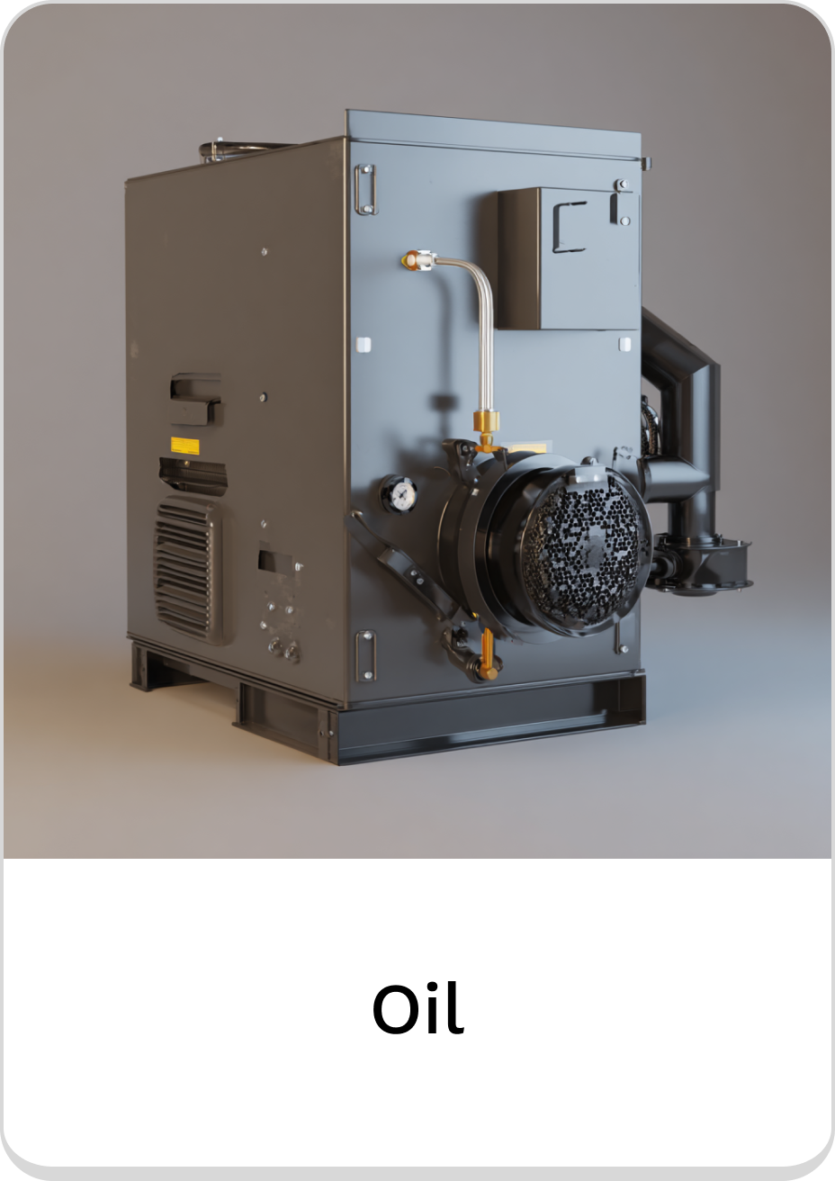 Industrial oil machine designed for efficient performance and durability.