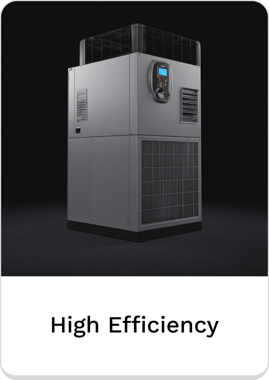 High-efficiency cooling unit ideal for commercial refrigeration applications.