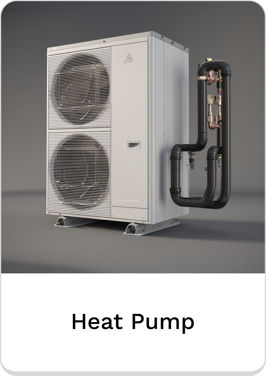 High-efficiency heat pump designed for optimal climate control and energy savings.