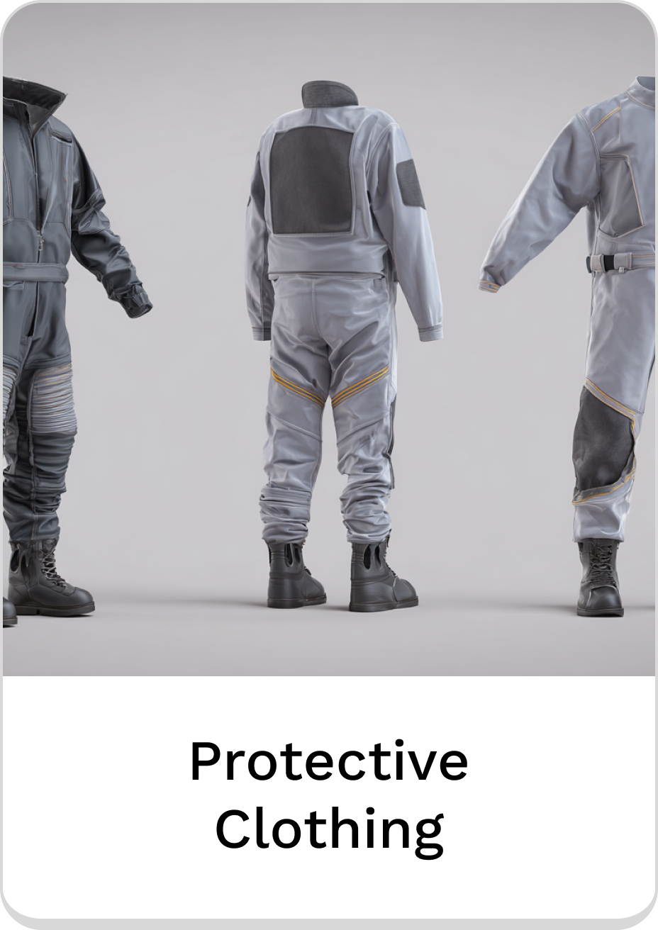 Stylish protective clothing, featuring modern designs for optimal safety and comfort.