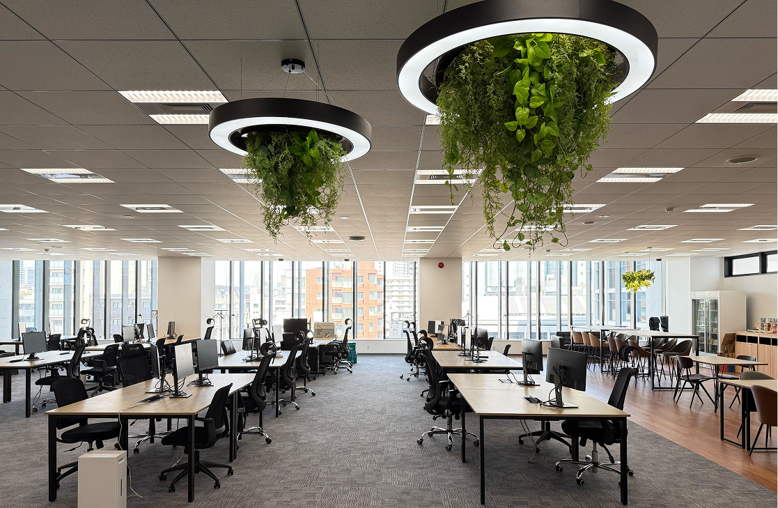 株式会社KIYONOの採用サイトファーストビューの写真（オフィスイメージ）