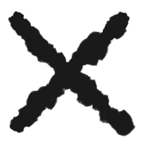 "x" mark