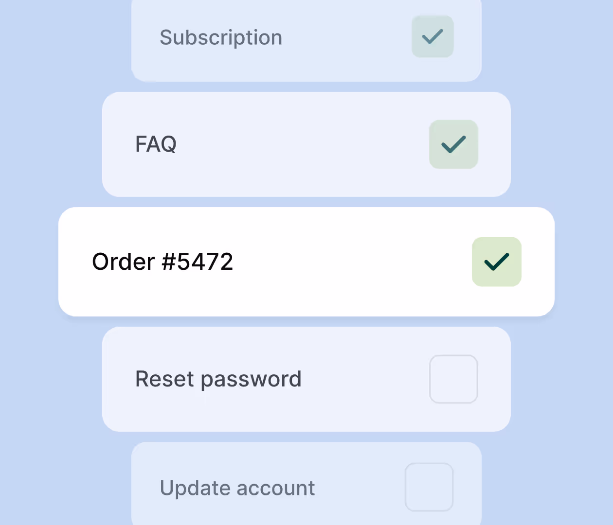 Faster resolution