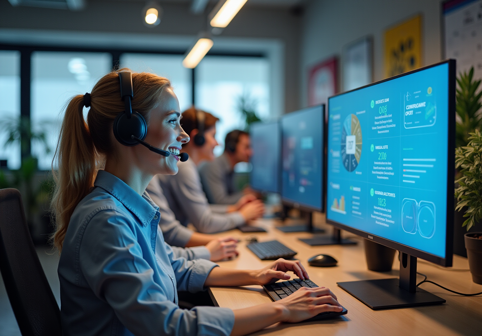 4 Essential AI Contact Center Solutions for Sales Managers in Finance