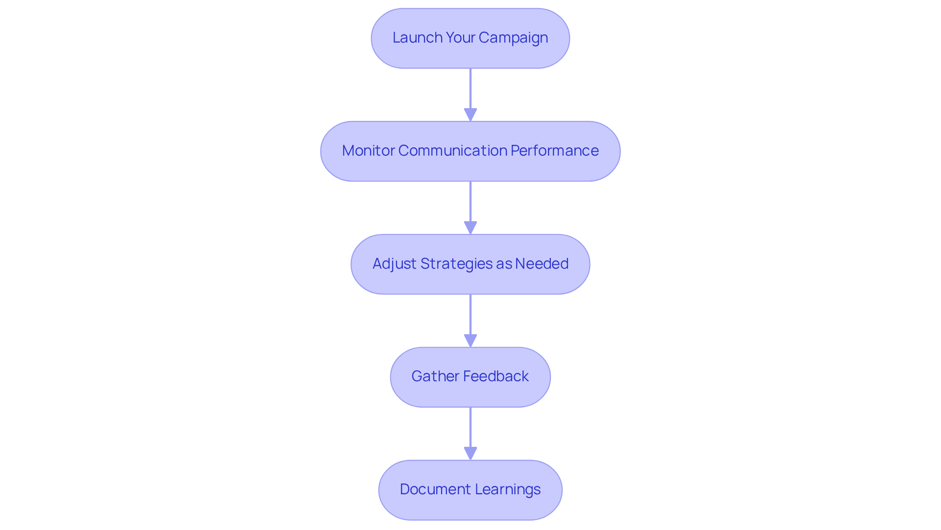 Each box represents a crucial step in your campaign journey. Follow the arrows to see how each action leads to the next, ensuring a successful campaign execution. Each box represents a crucial step in your campaign journey. Follow the arrows to see how each action leads to the next, ensuring a successful campaign execution.