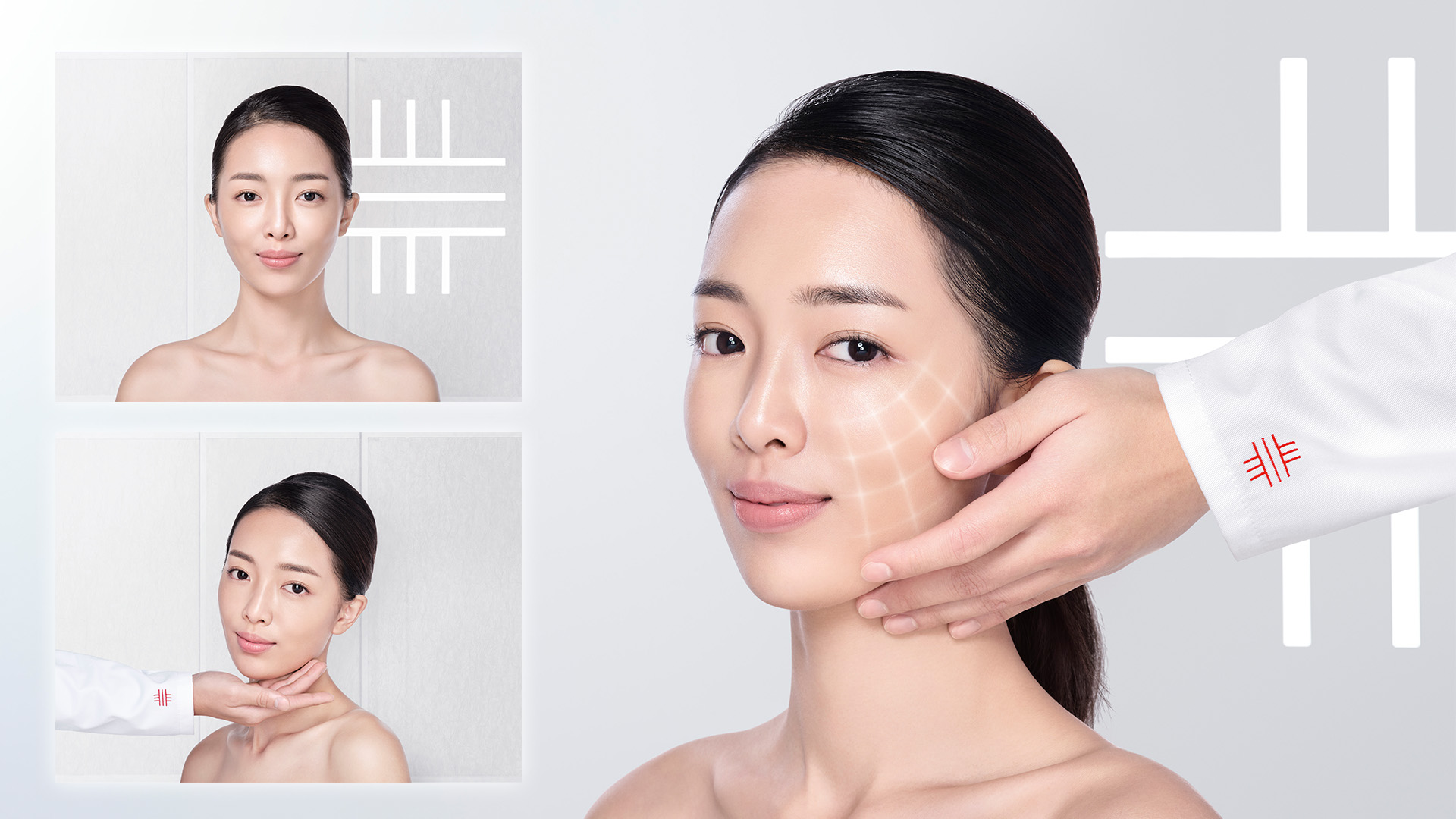 Dr.Ci.Labo shows warm, human gestures, a clinically credible tone and a radiance that fosters inner confidence.