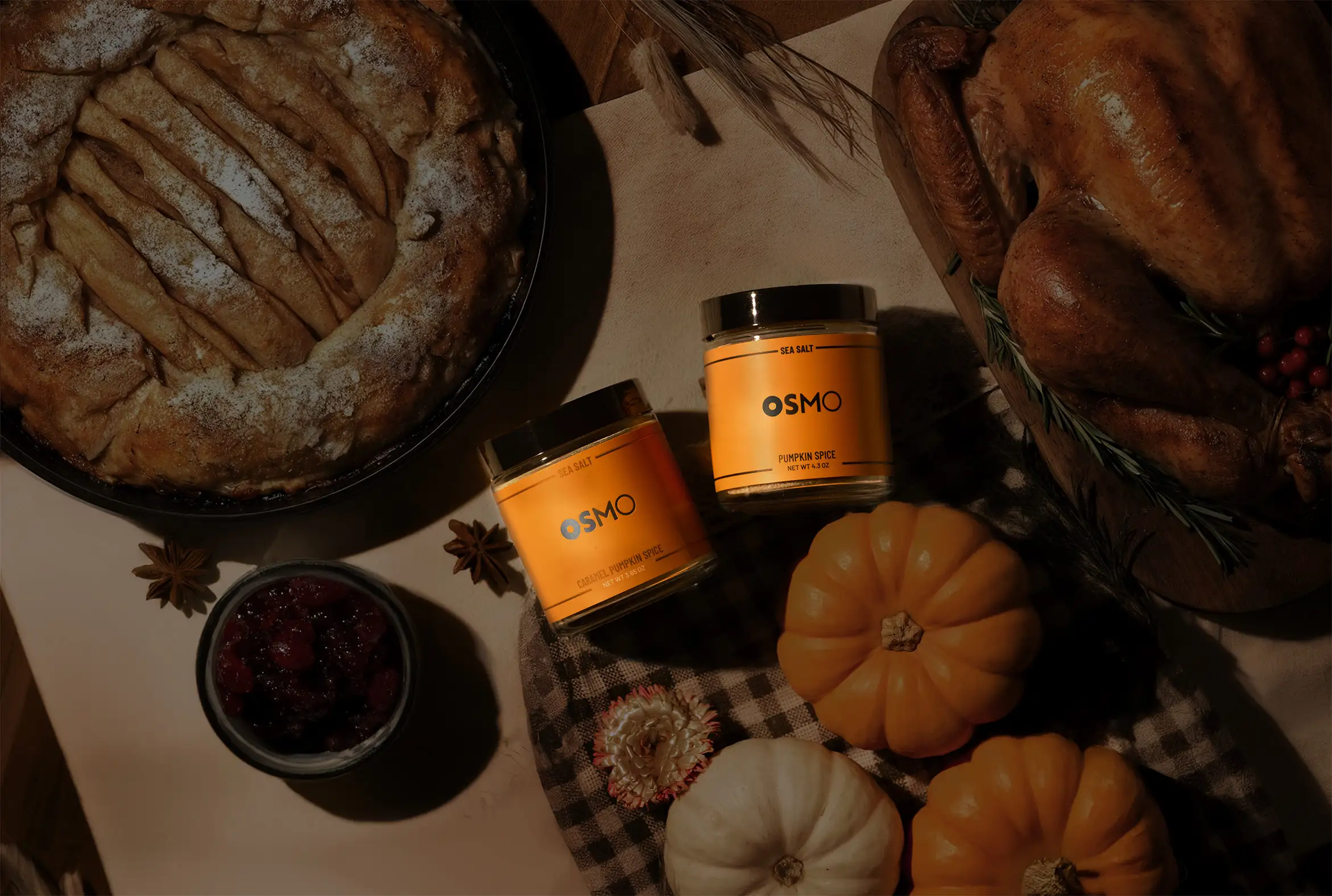 OSMO Pumpkin Spice Sea Salt and Caramel Pumpkin Spice