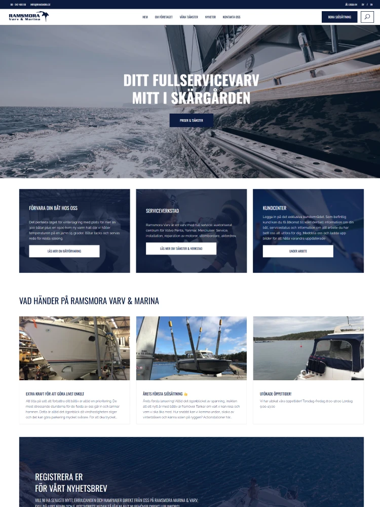 Ramsmora Varv & Marina