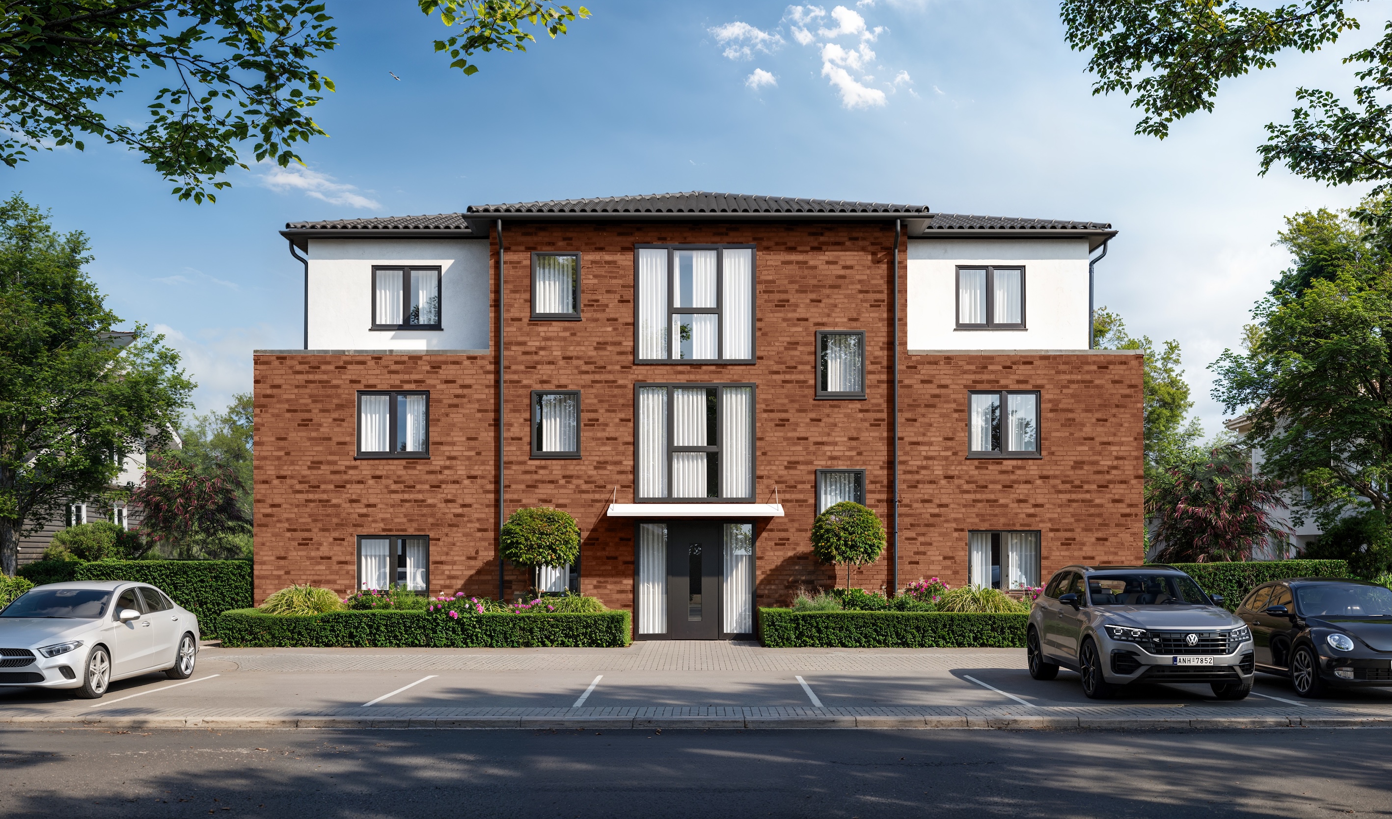 In Kirchweyhe realisieren wir aktuell den Neubau eines Mehrfamilienhauses im Rahmen des KfW-Programms 297. Ziel des Projekts ist es, die Effizienzhaus-Stufe 40 EE zu erreichen – und damit nachhaltiges, zukunftsfähiges Wohnen für die Region zu schaffen.
