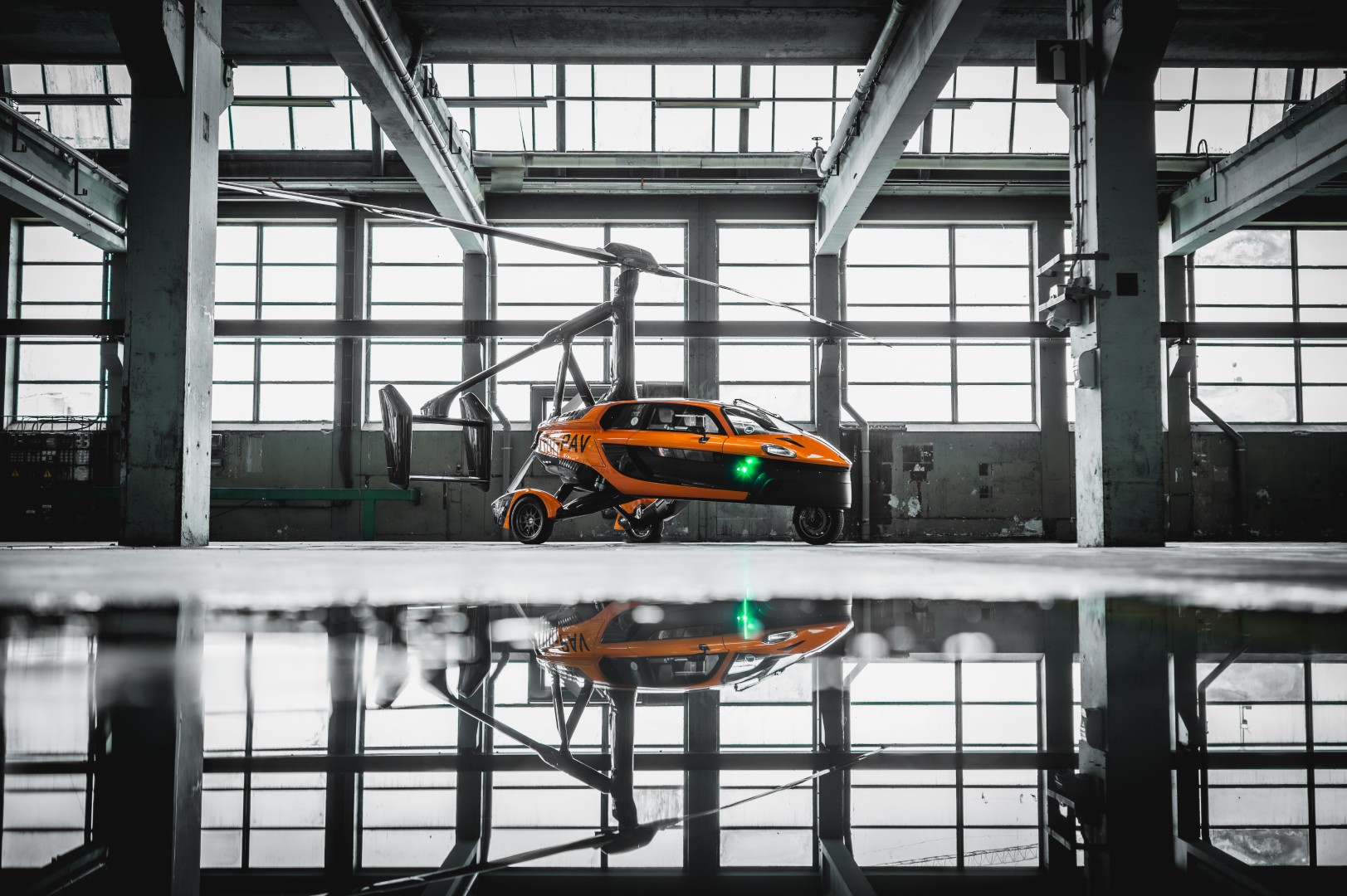 Vliegende Auto Pal-V Liberty Huren voor Events