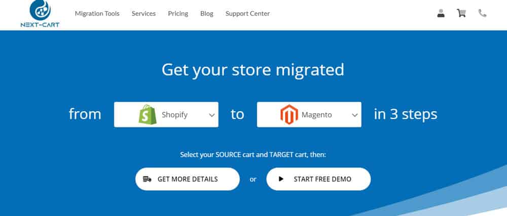 Next Cart Migration Tool