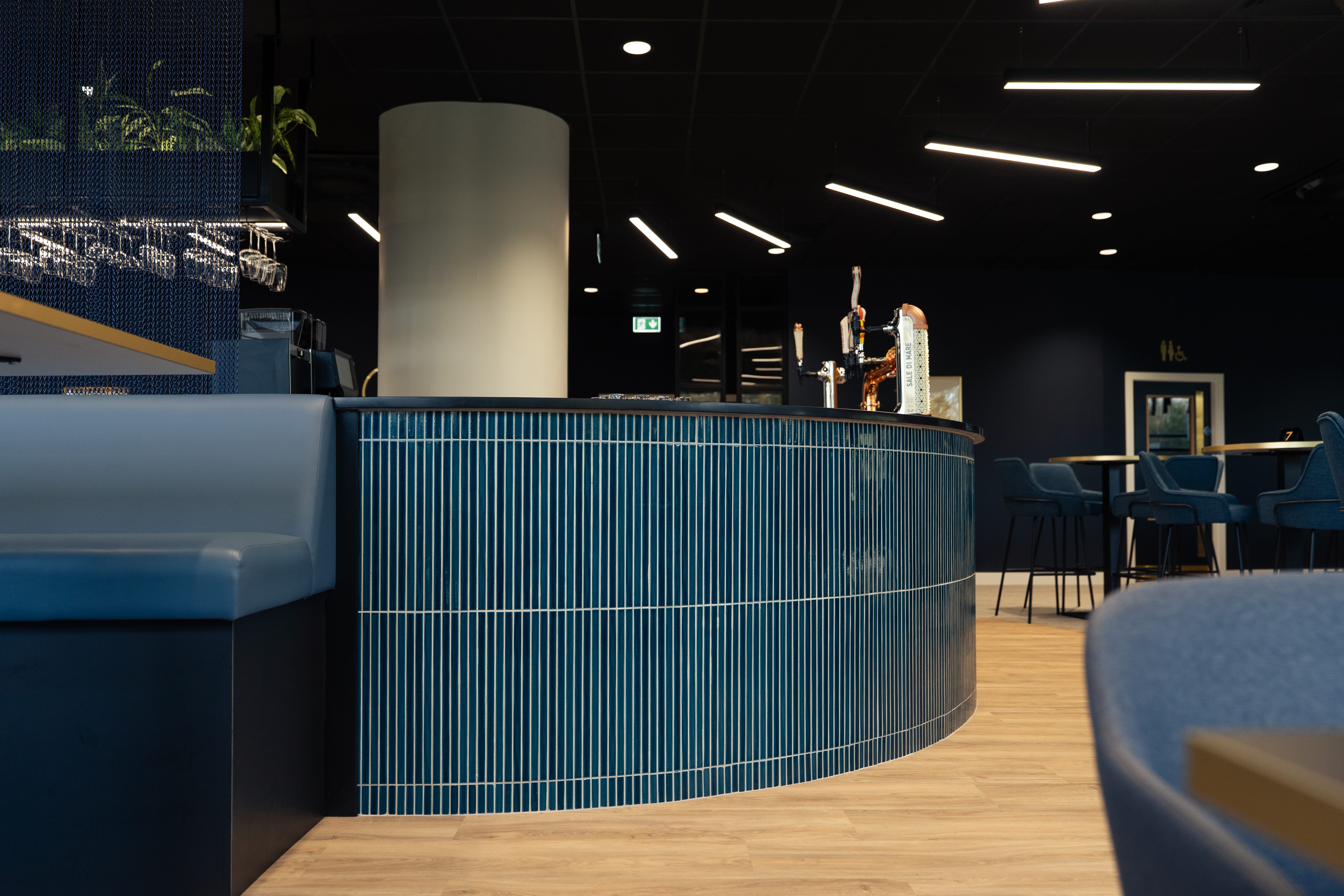 Towels designed by Designers Touch for the Gamechager suite at Ipswich stadium