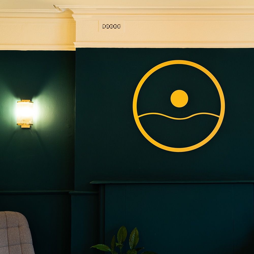 A premium bar with fine details designed by Layrd interior design firm