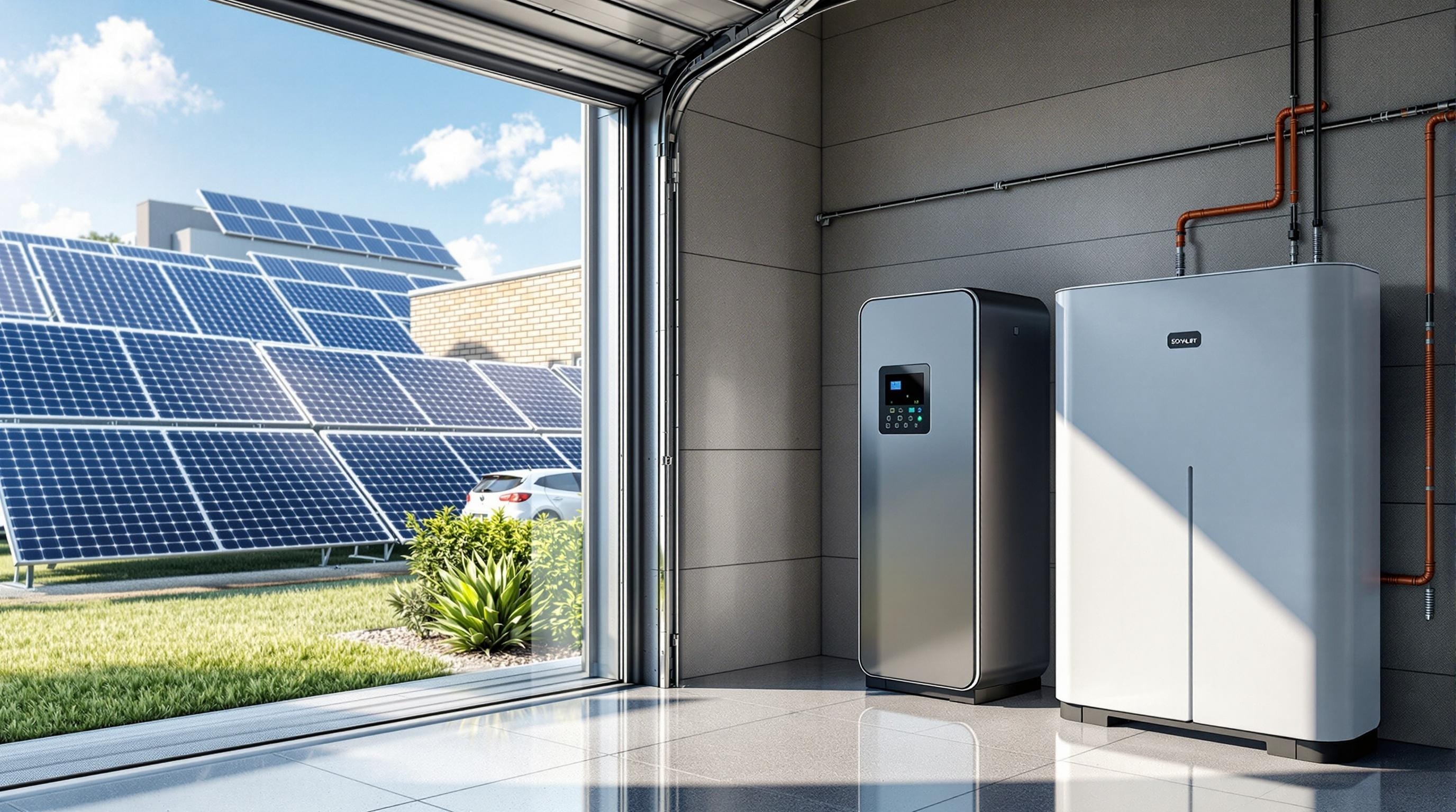 Batterie stockage domestique panneaux solaires