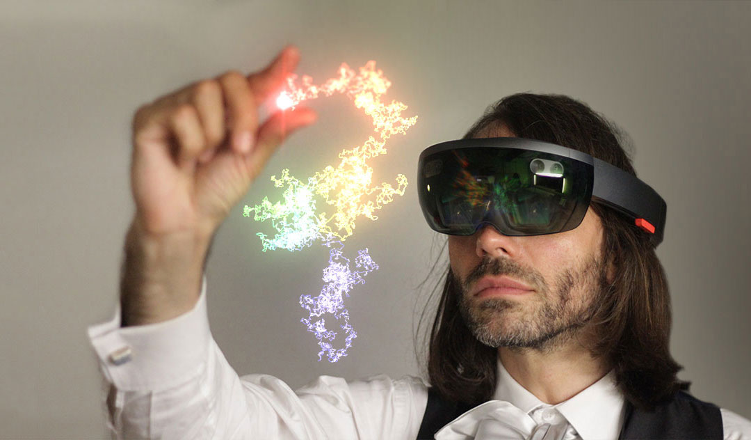 Mathematician Cédric Villani tests the Holo-Math experiment