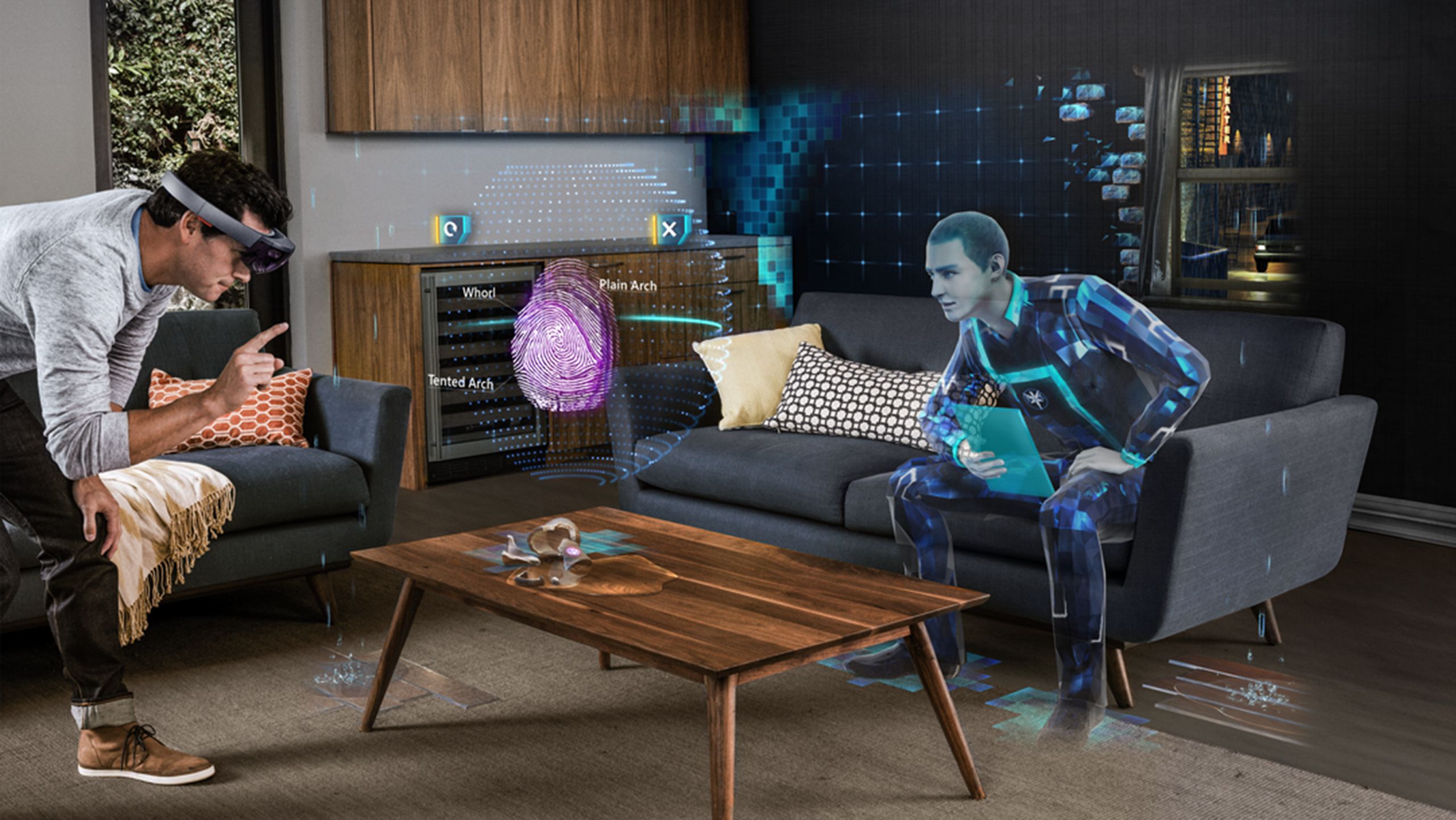 Fragments HoloLens Augmented Reality AR VR Crime Game
