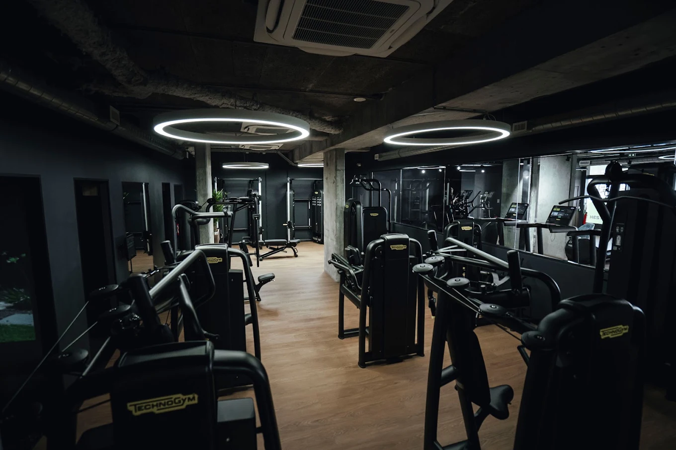 Le plateau de musculation du Circle Club à La Garenne-Colombes