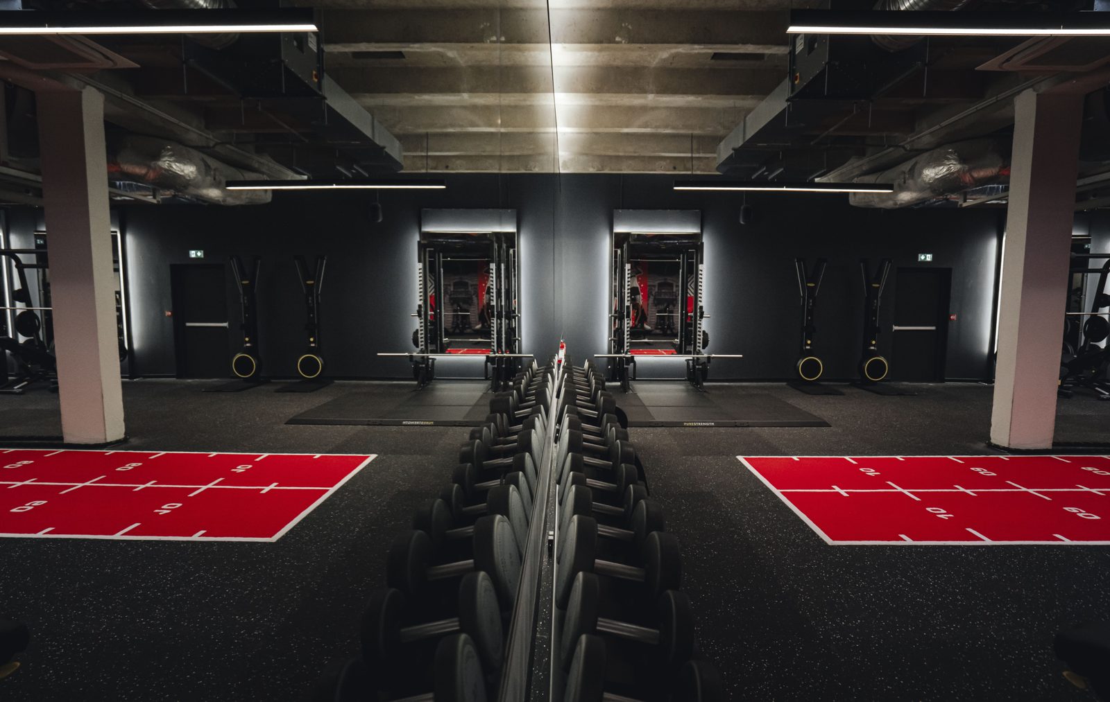L’espace musculation des Cercles à Neuilly-sur-Seine