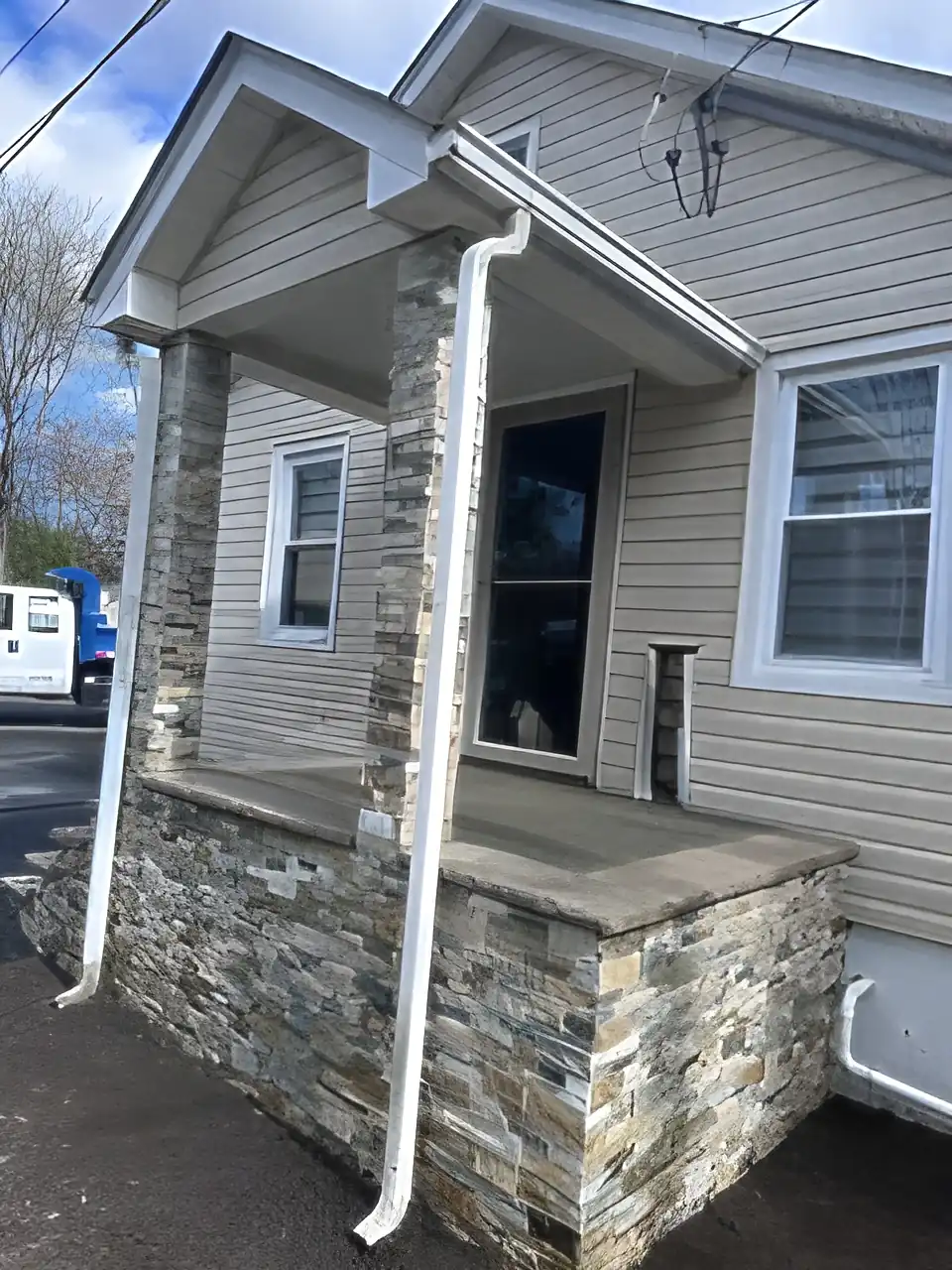 G. Deluca & Sons - Step Installation - stone-step-installation