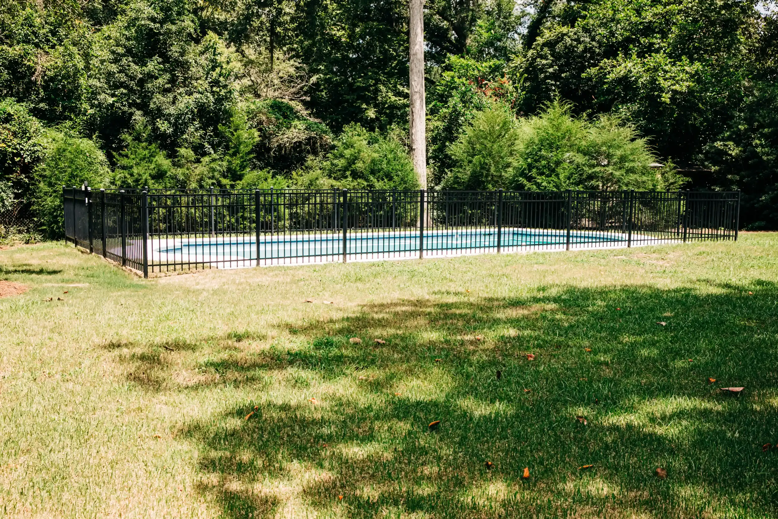 Professional pool fence installation services by G. DeLuca and Sons