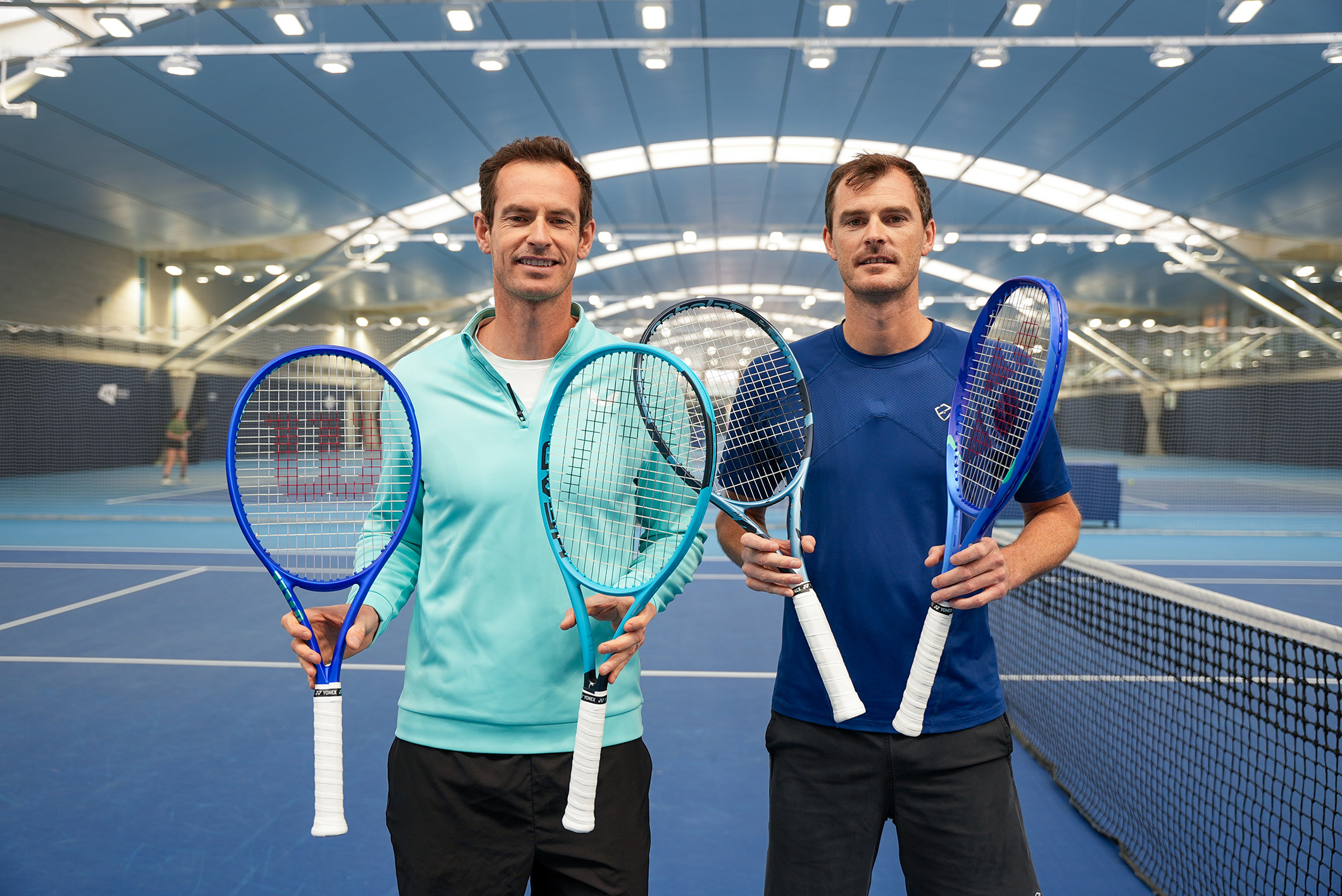 Andy and Jamie Murray on The Set