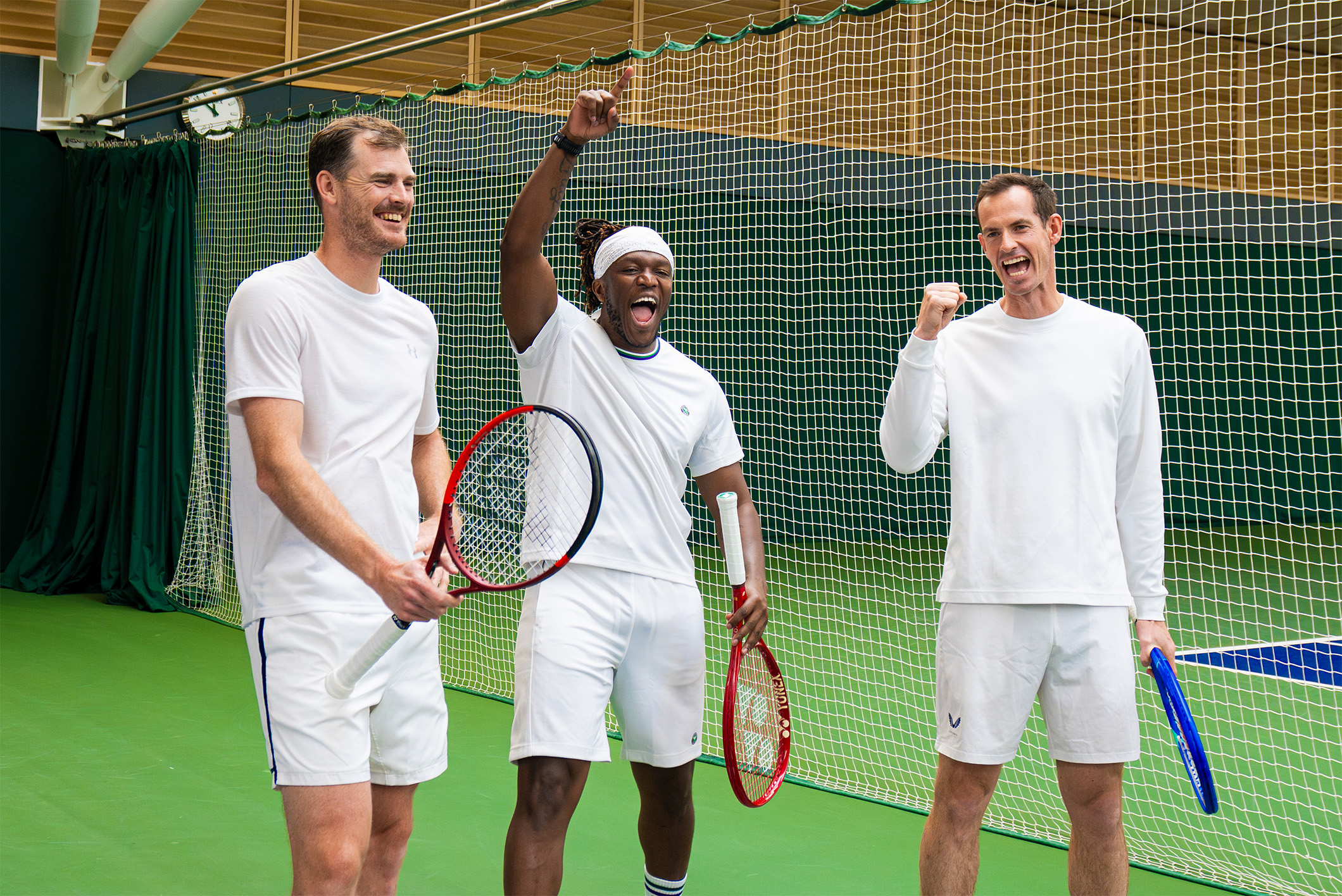 The Set with Andy and Jamie Murray behind the scenes