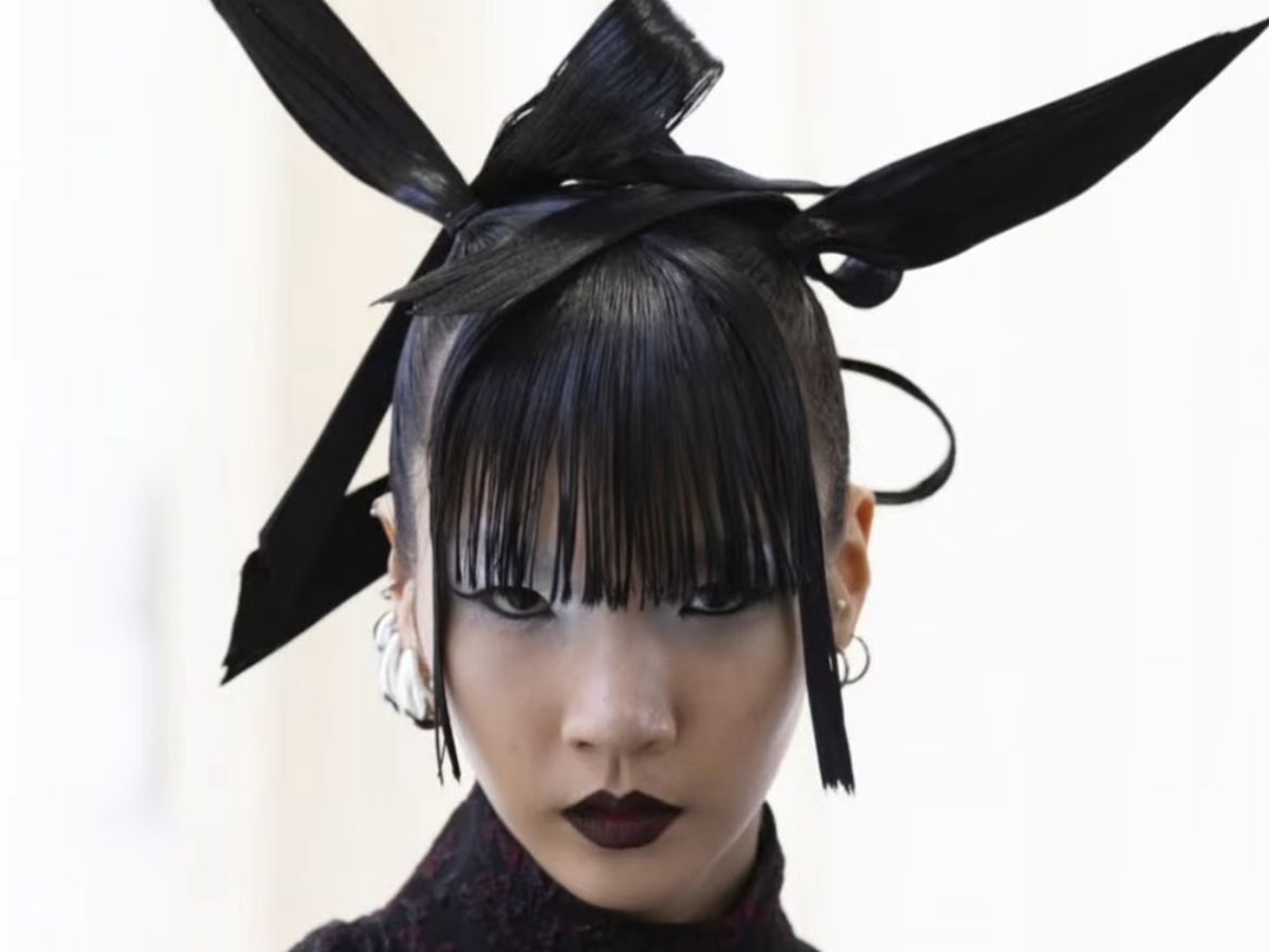 Editorial hair styled
