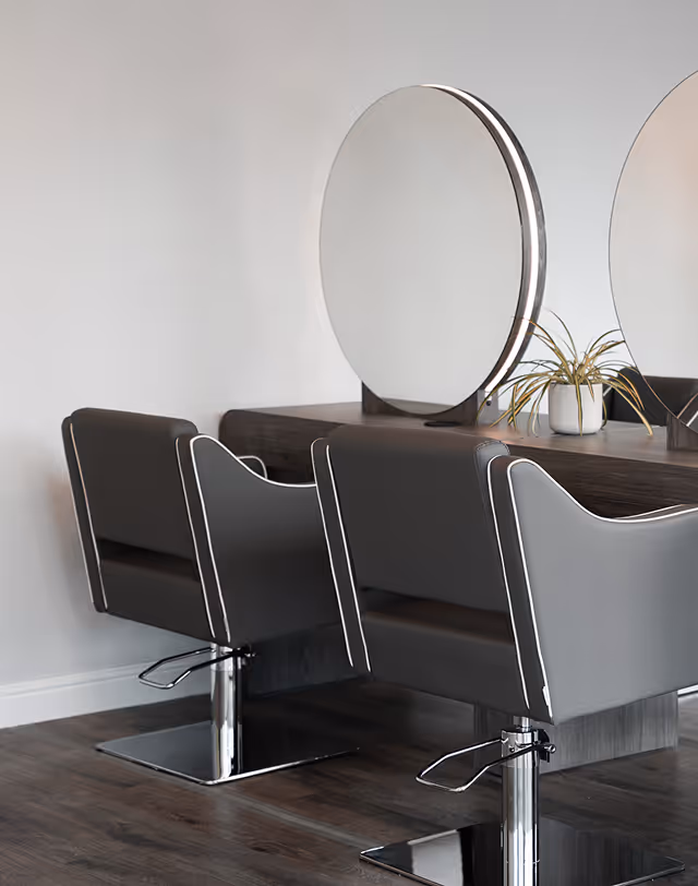 Chairs in Hair Artistry Salon